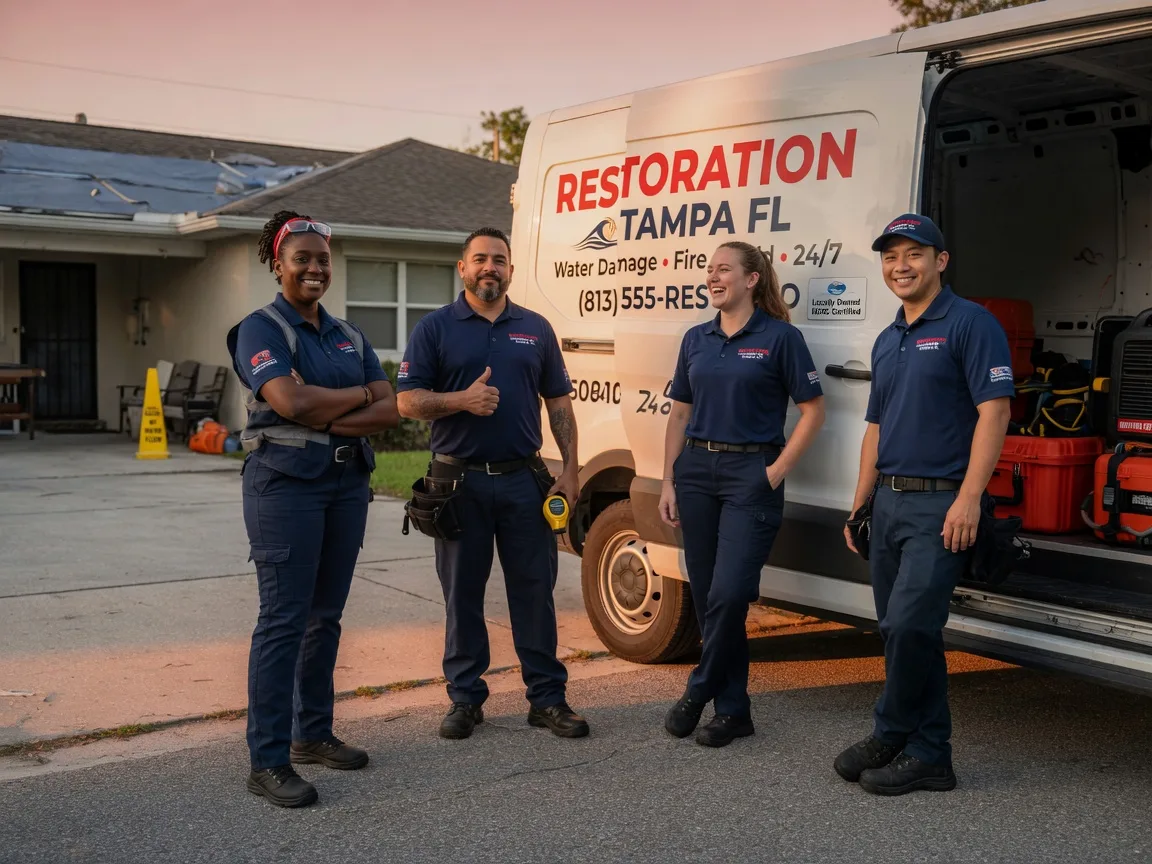Water Damage Restoration company in Harcourt, IA